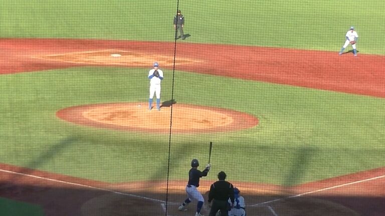 大城龍馬（4年・日大三）ショートゴロ 1年遊撃手 山口翔梧（1年・龍谷大平安） のスローイング【明治神宮大会決勝  青山学院大 対 創価大2024年11月25日】