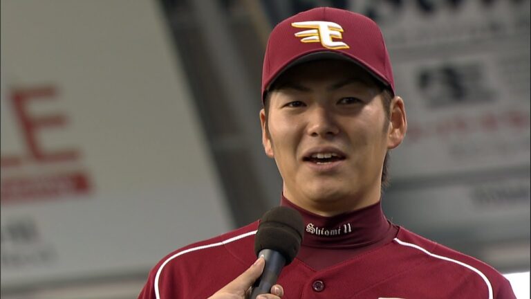 復活の白星！ 塩見のヒーローインタビュー 2014.03.29 L-E