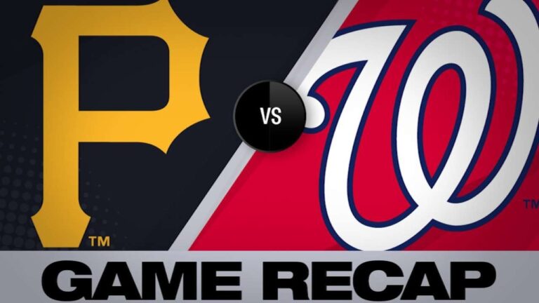 4/14/19: Martin's RBI double wins it for Pirates