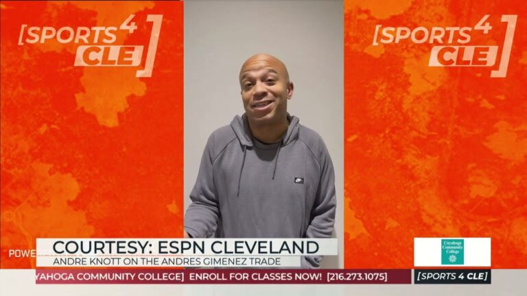 アンドレ・ノット、ガーディアンズがアンドレス・ヒメネスをブルージェイズにトレードしたことに反応 - Sports4CLE、12/11/24