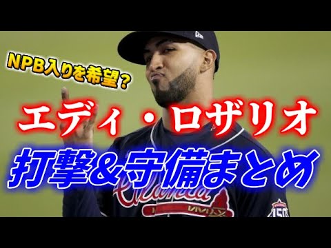 【NPB入り希望か】エディ・ロザリオ外野手の打撃＆守備まとめ（2024年）