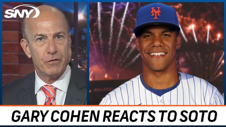 ゲイリー・コーエンはメッツとフアン・ソトの契約に反応 | SNY