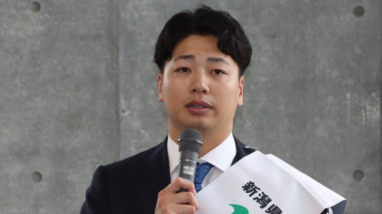 漆原大晟選手を燕市スポーツ大使に任命