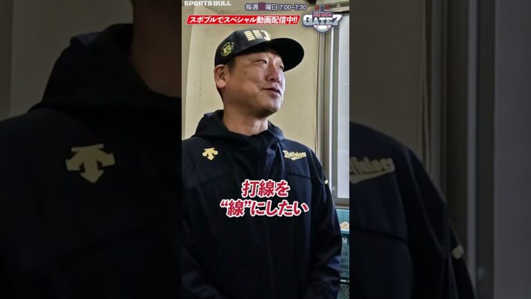 【オリックス】貴さん 中嶋聡監督を直撃!!⚾️ #石橋貴明のGATE7 ⚾️続きはスポブルで!!