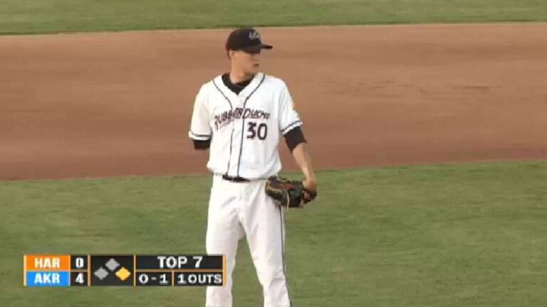 Peoples gets strikeout for Akron