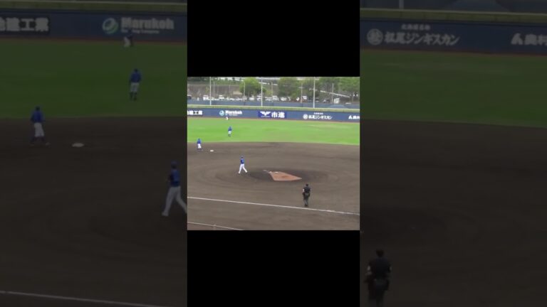 【日ハム】古川裕大のツーベースヒット〜2024年4月23日 イースタンリーグ 日本ハムファイターズ対 横浜DeNAベイスターズ