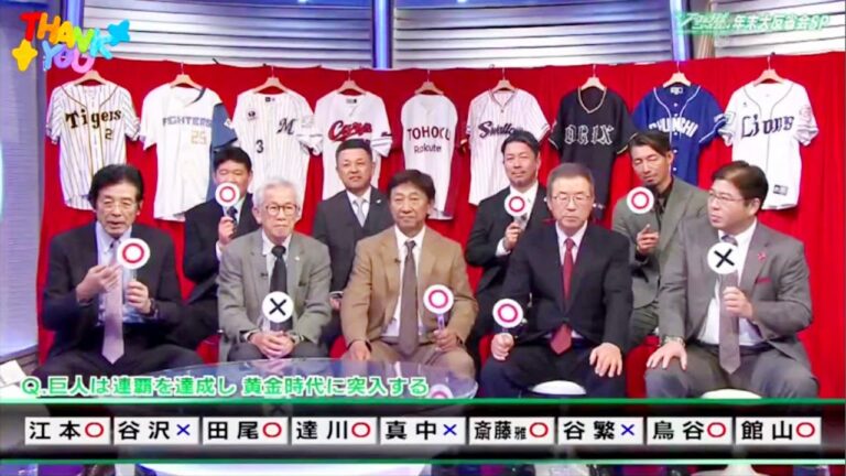 プロ野球ニュース SP7 年末大反省会SP  2024年12月19日