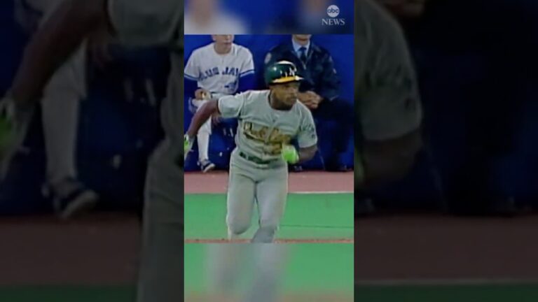 殿堂入り選手のリッキー・ヘンダーソン氏が65歳で死去