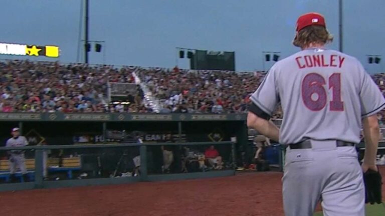 MIA@ATL: Conley blanks Braves over six to earn win