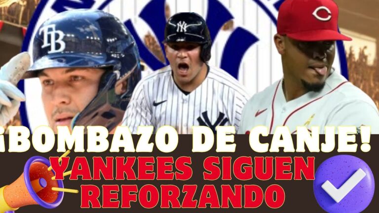 ¡BOMBAZO DE CANJE! Los Yankees Adquieren a Cruz y Jackson de los Rojos por Treviño | Análisis
