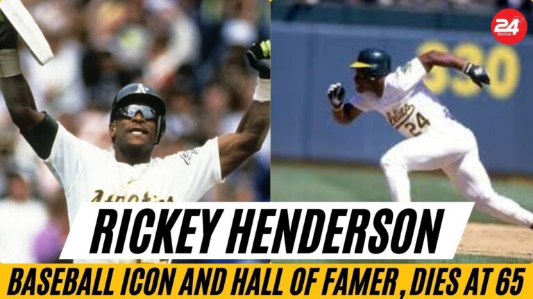 Rickey Henderson, Baseball Icon and Hall of Famer, Dies at 65