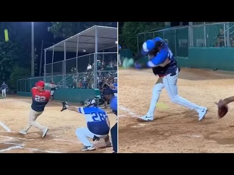 Juan Soto & Elly De La Cruz Humbled in Dominican Softball Game!