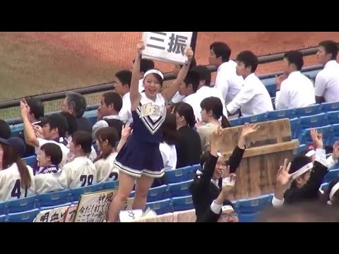 明治大学チアリーダー2017.09.30　VS 立教大学　1回戦
