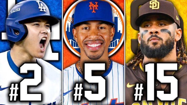 2025年のMLBトップ50選手ランキング