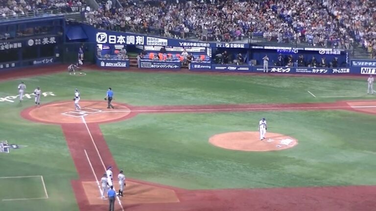 【DeNA】中川虎大 巨人 立岡宗一郎をショートゴロに打ち取る〜2024年6月27日 横浜DeNAベイスターズ対 読売ジャイアンツ 横浜スタジアム