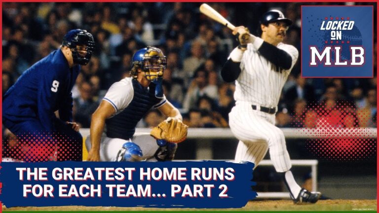 MLB各チームの最多ホームラン…パート1