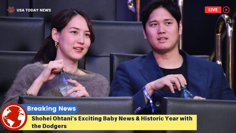 大谷翔平のエキサイティングな出産ニュースとドジャースとの歴史的な年 । USAトゥデイのニュース