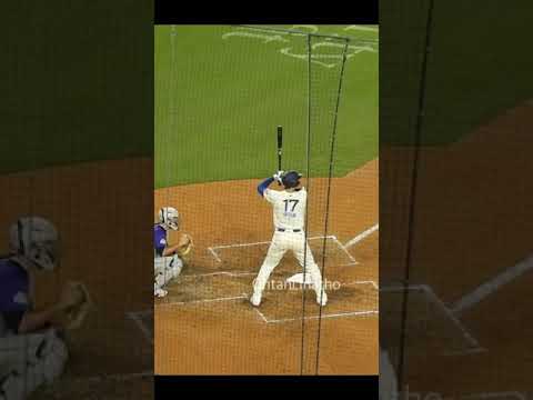 ロッキーズ戦で死球で進塁する大谷翔平選手。ポストシーズンも怪我無く頑張ってほしい。#大谷翔平 #ドジャース