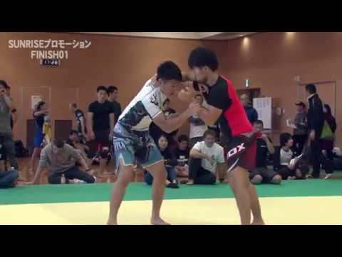 FINISH01 第10試合 アドバンス ウェルター級(-77.1kg) 4分1R 鈴木 裕太(無所属) VS 神谷 和紀(リバーサルジム横浜グランドスラム)