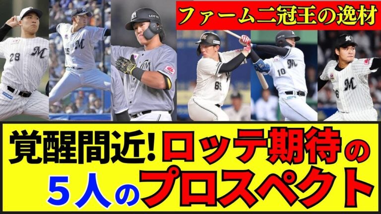 【ロッテ】25年ネクストブレイク候補！2軍で19発“2冠王”が覚醒間近！19歳捕手が2位の高打率！巧みなドラフト戦略で次世代スターを発掘！#プロ野球 #野球