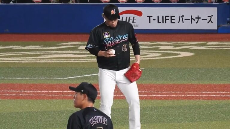 西村天裕投手投球練習(2023.7.16)ZOZOマリンスタジアム