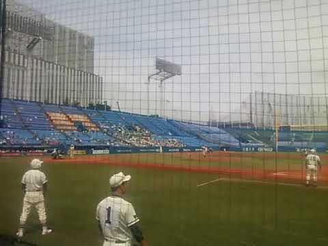 夏の東東京大会、二松学舎の永井君の