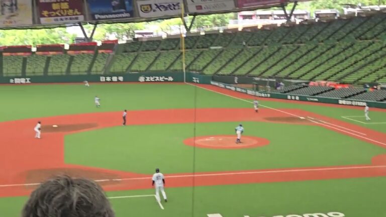 20240811　オープン戦　城西国際大　田中 瞬太朗　西武　仲三河 優太　右二タイムリー