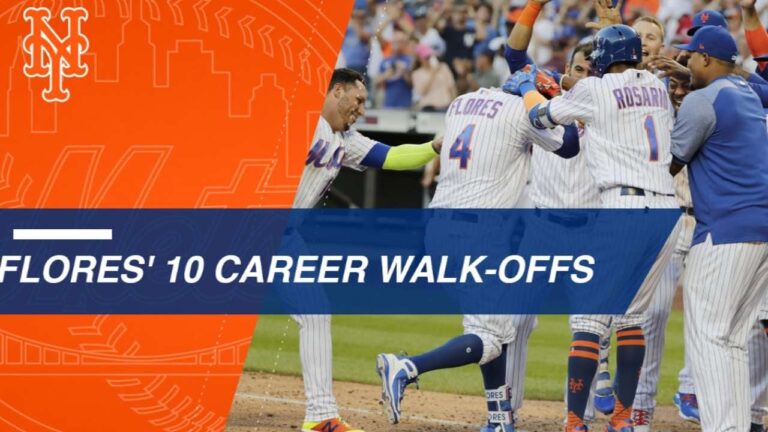 Wilmer Flores' 10 career walk-off moments with Mets