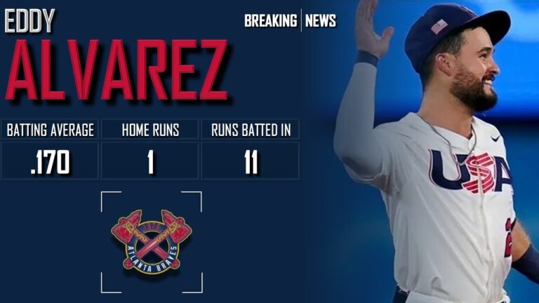 𝐁𝐑𝐄𝐀𝐊𝐈𝐍𝐆 𝐍𝐄𝐖𝐒: アトランタ・ブレーブス、エディ・アルバレスとマイナーリーグ契約 | 2024 MLB オフシーズン