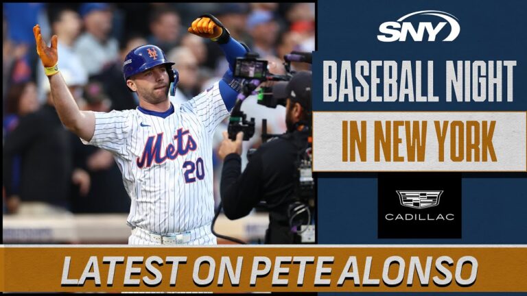 ピート・アロンソとメッツの間の最新交渉 |ニューヨークのベースボールナイト | SNY