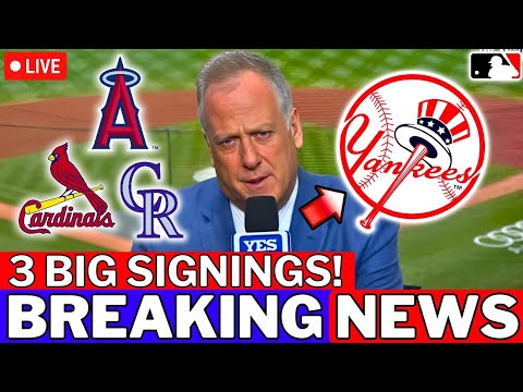 速報！ヤンキースが3人の大型契約を発表！ MLBニュース！ニューヨーク・ヤンキースのニュース