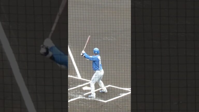 ファイターズ古川裕大バッティングフォーム＜読売ジャイアンツ 対 日本ハムファイターズ 2024年4月18日＞