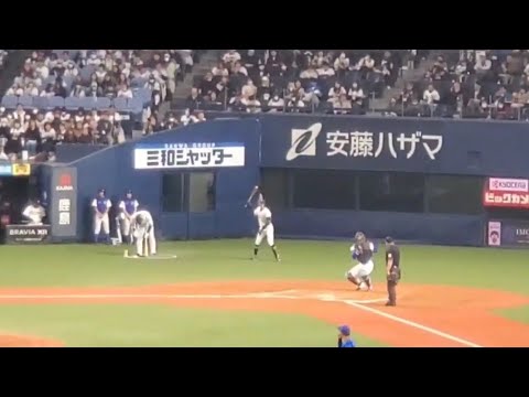 20240303　佐野皓大 通常の登場曲【｢Boom Boom Back｣／BE:FIRST】　8回ｳﾗ　ｵﾘｯｸｽ･ﾊﾞﾌｧﾛｰｽﾞ@京ｾﾗﾄﾞｰﾑ大阪･ﾚﾌﾄ外野下段 ｵｰﾌﾟﾝ戦