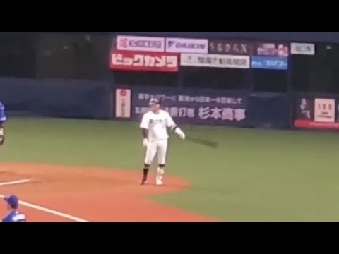 20240306　安達了一  登場曲【｢ダイヤモンドスマイル｣／なにわ男子】　6回ｳﾗ　ｵﾘｯｸｽ･ﾊﾞﾌｧﾛｰｽﾞ@京ｾﾗﾄﾞｰﾑ大阪･ﾚﾌﾄ外野下段 ｵｰﾌﾟﾝ戦