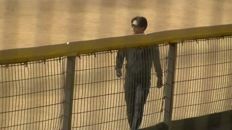 ファイターズ自主トレ〜古川裕大が外野を歩く（日本ハムファイターズ 鎌ヶ谷スタジアム2025年1月13日）
