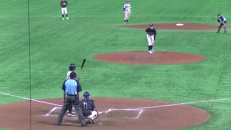 中道佑哉 9回裏1死満塁で唐澤颯を空振り三振に抑える20190610
