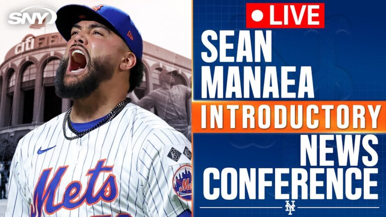 ショーン・マナエアがメッツと再契約後に語る |ニューヨーク・メッツ | SNY