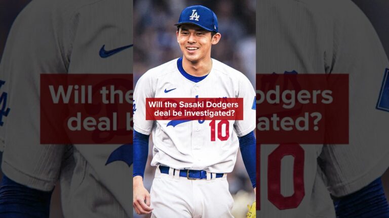 MLBはドジャースと契約した佐々木朗希を調査するだろうか？ #mlb #野球 #ドジャース #佐々木朗希