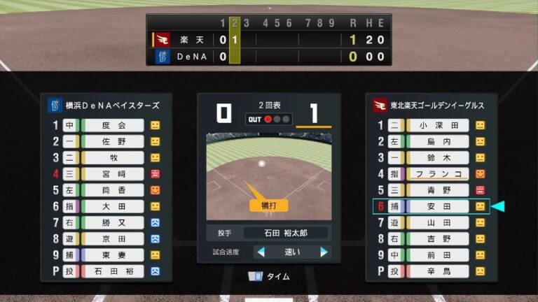 プロ野球スピリッツ2024-2025 2024年2月25日(日) DeNA VS楽天(宜野湾)