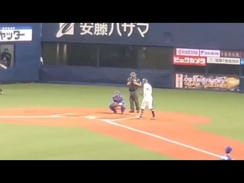 20240306　安達了一  登場曲【｢ダイヤモンドスマイル｣／なにわ男子】　8回ｳﾗ　ｵﾘｯｸｽ･ﾊﾞﾌｧﾛｰｽﾞ@京ｾﾗﾄﾞｰﾑ大阪･ﾚﾌﾄ外野下段 ｵｰﾌﾟﾝ戦