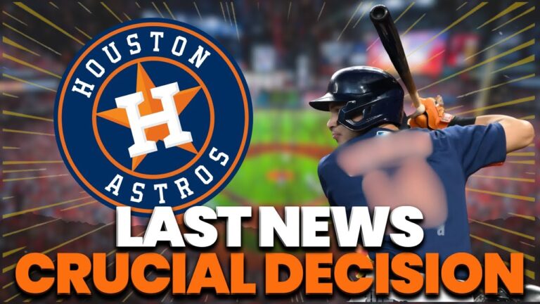 💥 LAST HOUR! The Houston Astros and the Decision on a Key Piece for the Season. | News Astros