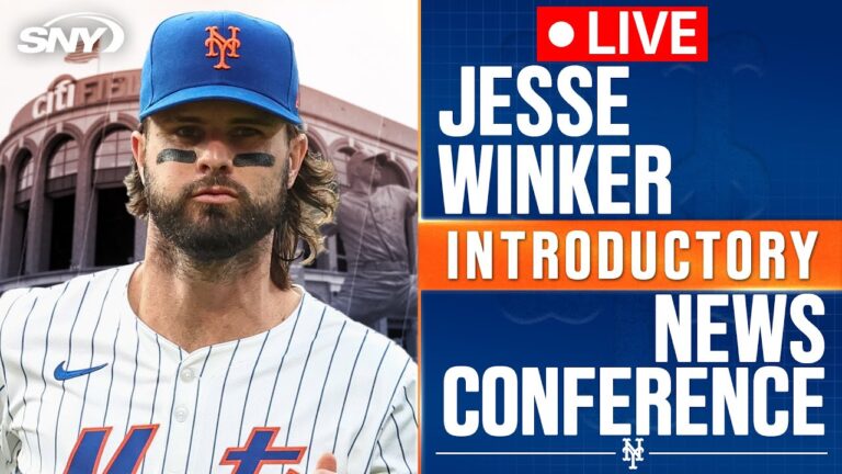 ジェシー・ウィンカーがメッツと再契約後に語る |ニューヨーク・メッツ | SNY
