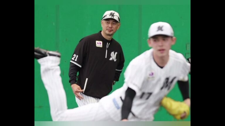 ロッテ・横山陸人、「そういう機会があればやりたい」ドジャース・佐々木朗希とWBCでの同学年リレー意欲
