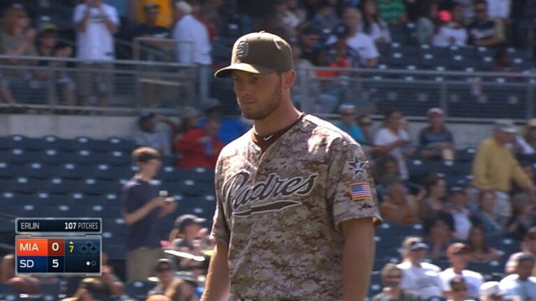 MIA@SD: Erlin fans seven in scoreless start