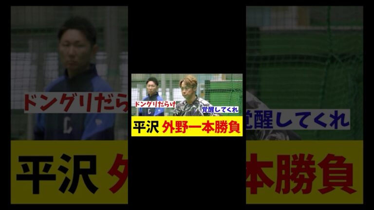 西武・平沢大河の覚悟！！！【野球情報】【2ch 5ch】【なんJ なんG反応】【野球スレ】