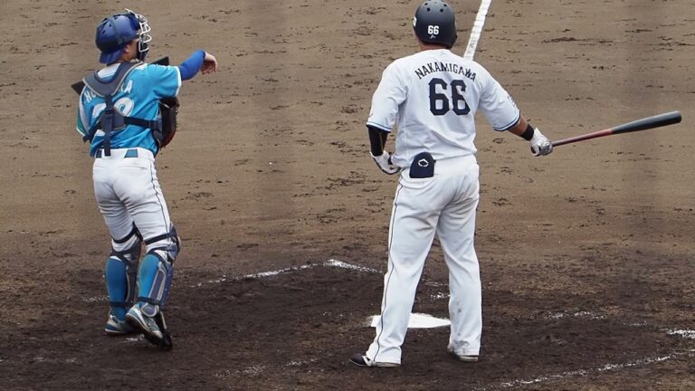 2023.09.09 埼玉西武-山岸ロジスターズ(カーミニーク) 仲三河優太 打席シーン
