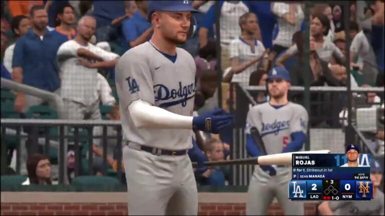 ドジャースvsニューヨークメッツ-MLB The Show 24（NY NY MetsのLa Dodgers）