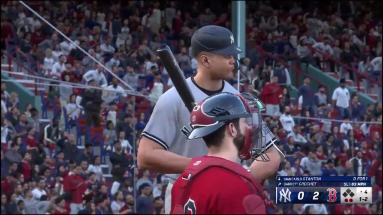 ニューヨークヤンキースvsボストンレッドソックス-MLBショー24（レッドソックスのヤンキース）