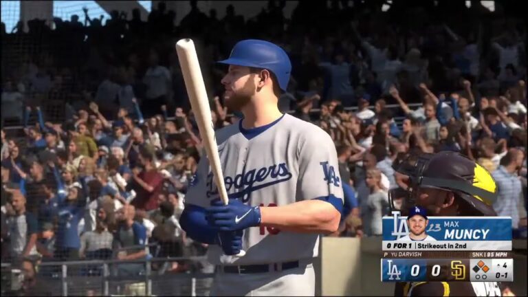 ドジャースvsサンディエゴパドレス-MLBショー24（パドレスのドジャース）