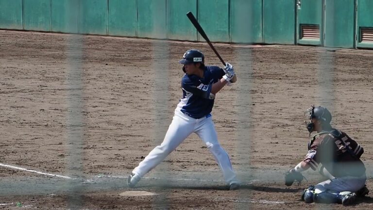 2024.08.18 BC茨城-埼玉西武 #仲三河優太 打席シーン (笠間市民球場)